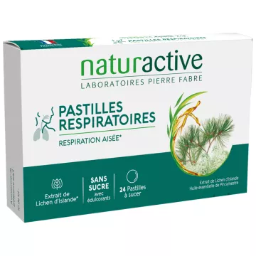 Naturactive Pastilles Respiratoires aux Essences 24 pastilles