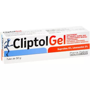 Cliptol Gel Contusões Entorses Tubo 50 g