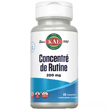 Rutin concentrate 200 mg KAL 60 tablets