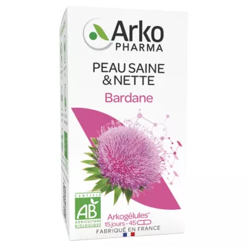 Arkogélules Bardane Peau Saine et Nette Bio