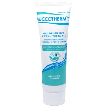 Buccotherm Gel dentífrico ecológico para encías sensibles con flúor