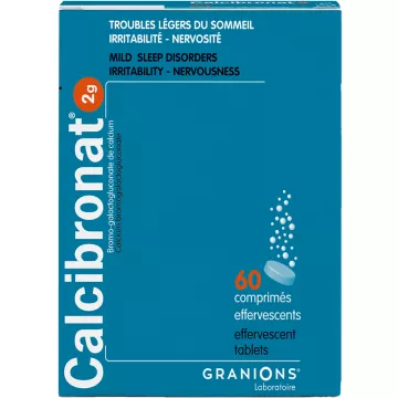 Granions CALCIBRONAT Calcio 60 comprimidos para el estrés