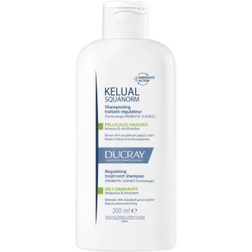 Ducray Kelual Squanorm Shampoo Trattante Forfora Grassa