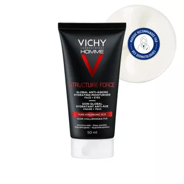 Vichy Homme Structure Force Global Moisturizing Anti-Aging Care 50 ml