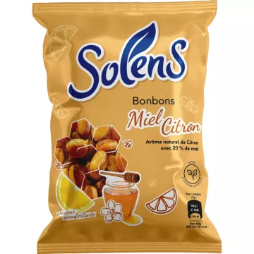 Solens Bonbons Duos Honey Lemon 100 g