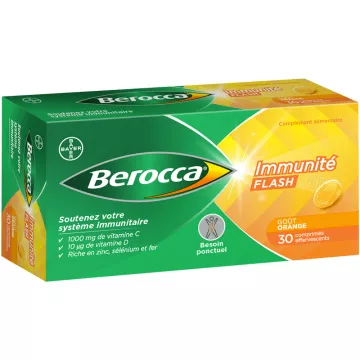 Berocca Immunity Flash 30 effervescent tablets