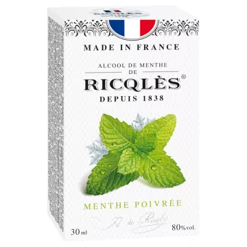 Ricqles mint Alcohol 30ml fles