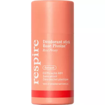 Respire Deodorant Stick Rose Pivoine 50 g