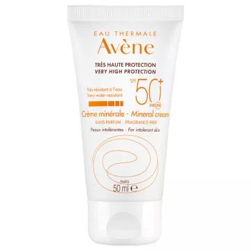 Avene Sun Mineral Cream SPF 50+ 50 ml