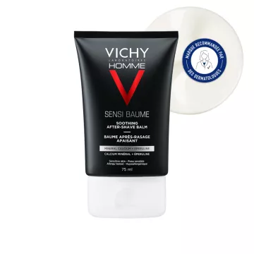 Vichy Homme Sensi Baume Bálsamo calmante para después del afeitado 75 ml