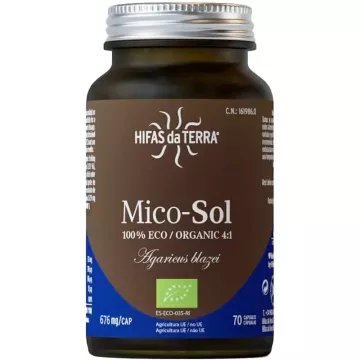 Hifas da Terra Mico-Sol Agaricus Blazei Murill 70 Capsules