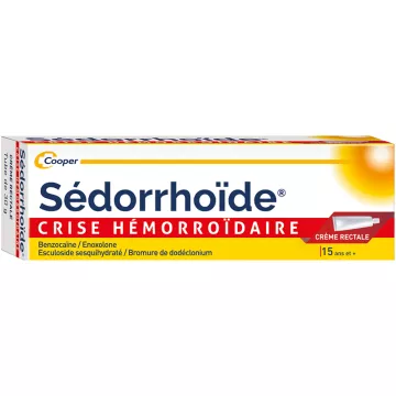 Sedorrhoide hemorroide Krise rektale Creme Tube 30g