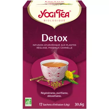 Yogi Tea Détox Infusion 17 sachets