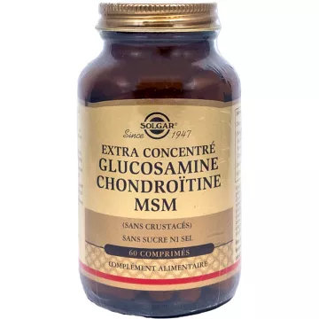 Solgar Glucosamine Chondroitin MSM 60 comprimidos