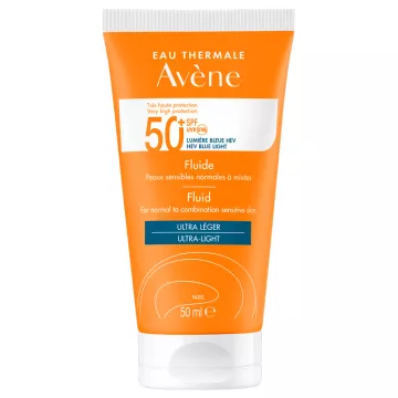 Avene Zonnemelk Ultra-Lichte Fluïde SPF50+ 50 ml