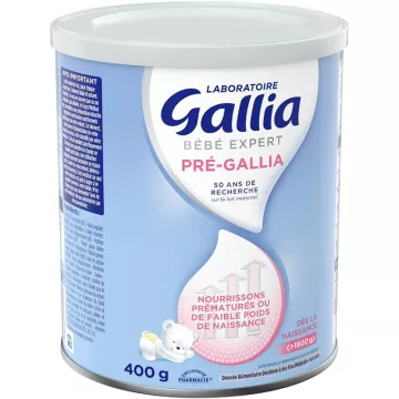 Gallia Bébé Expert Pré-Gallia Dès la Naissance 400 g