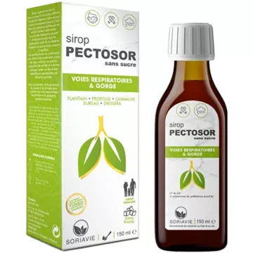 Soria Natuurlijke Pectosor Siroop Oor, Neus en Keel 150ml