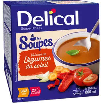 Delical Les Soupes HP HC 4x200 ml