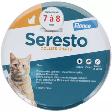 Collare antipulci per gatti Seresto Elanco