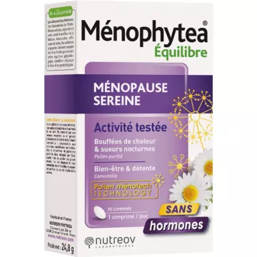 Nutreov Ménophytea Équilibre Ménopause Sereine 30 comprimés