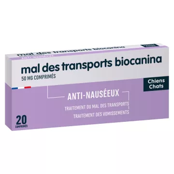 HOND EN KAT Biocanina Mal des Transports 20 tabletten