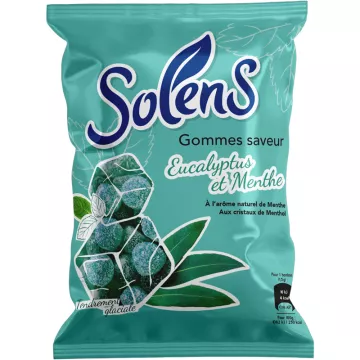 Solens Gomme Menthol Eucalypus Sachet de 110 g