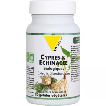 Vitall+ Ciprés y Equinácea 30 cápsulas vegetales