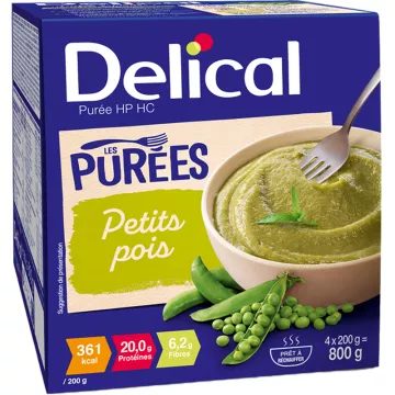 Delical Les Purées HP HC 4x200g