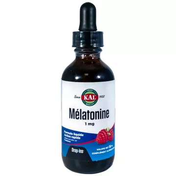 Mélatonine 1 mg Kal Formule Liquide 55 ml