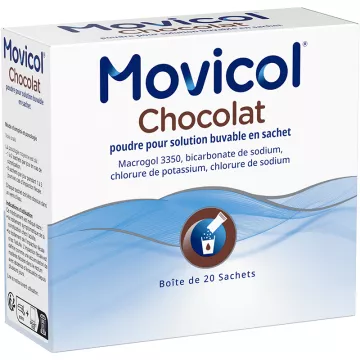 MOVICOL polvo solución bebible chocolate en Bolsitas