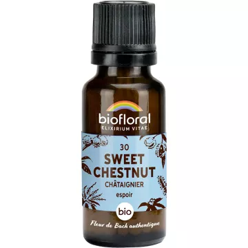 Biofloral Bach Flower Remedies 30 Sweet Chesnut Granuli senza alcool