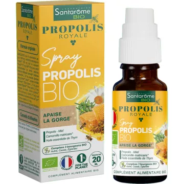 Santarome Própolis Spray Orgânico 20ml frasco