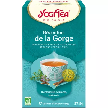 Yogi Tea Réconfort Gorge Infusion 17 Sachets