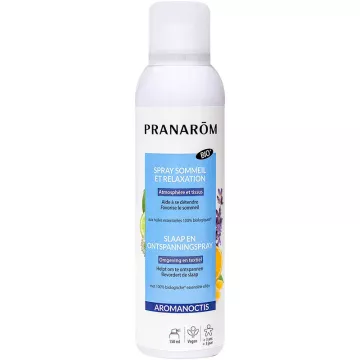 Pranarôm Aromanoctis spray orgánico para dormir con aceites esenciales