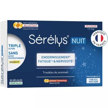 Sérélys Nuit Slaapstoornis 30 capsules