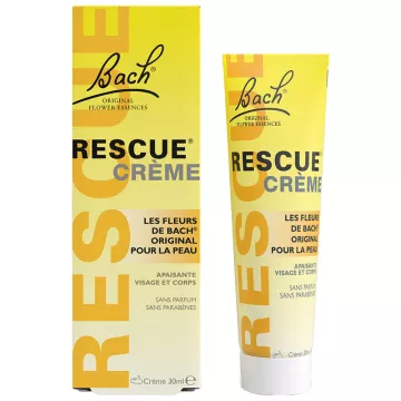 Rescue Crema Lenitiva Viso e Corpo Originale Fiori di Bach 30 g