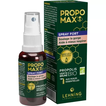 Propomax Organic Propolis Keel Spray 30 ml