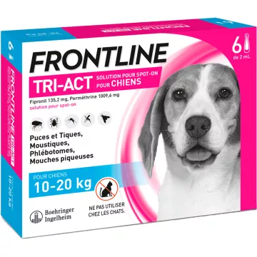 Frontline Tri-Act Hunde 10-20 kg Pipetten