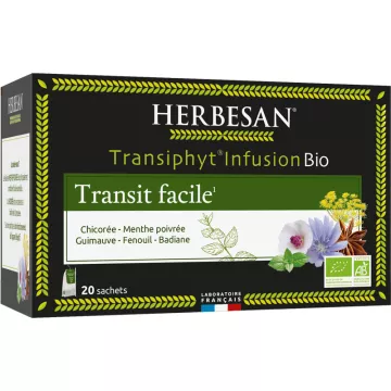 Herbesan Transiphyt Tisana lassativa biologica 20 bustine