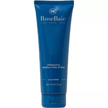 RoseBaie Ricin Homme Shampooing Kératine 250 ml