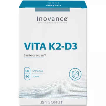 Inovance Vita K2 D3 Knochengesundheit 60 Kapseln 