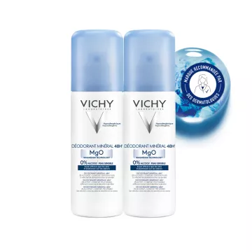 Vichy Déodorant Minéral Sans Sel d'Aluminium 48h Spray 125 ml