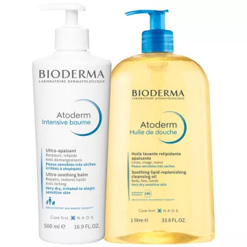 Bioderma Skincare beruhigende Körperroutine gegen Juckreiz Atoderm