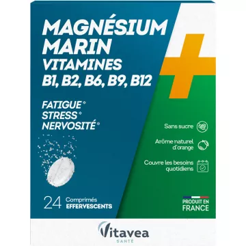 Vitavea Magnésium Vitamines B Fatigue Stress Nervosité 