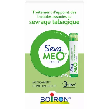 SevaMEO Boiron Raucherentwöhnung 3 Tuben homöopathische Globuli