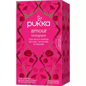 Травяной чай Pukka Organic Love 20 пакетиков