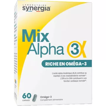 Synergia Mix Alpha 3 - Omega 3 60 капсул