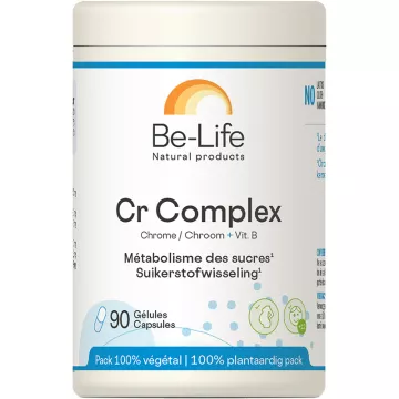 Be-Life Cr Complex Metabolismo del Azúcar 90 cápsulas