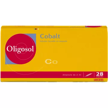 Oligosol Cobalto Co Labcatal 28 ampolas