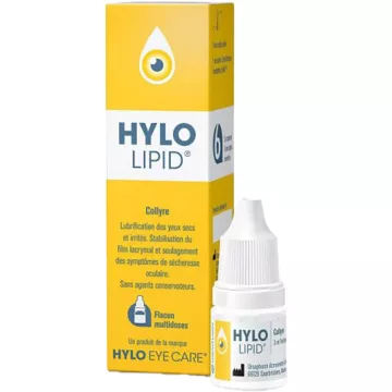 Капли для глаз от сухости и раздражения Hylo Lipid 